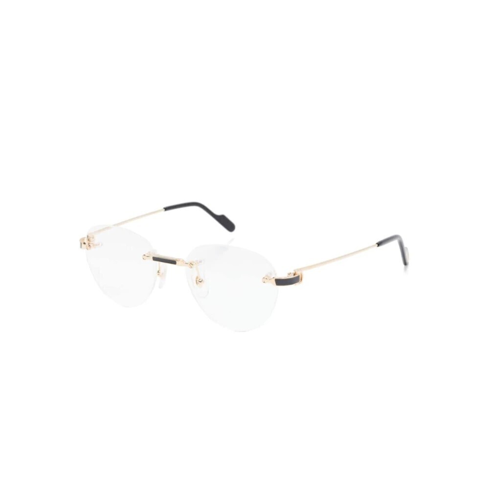 Cartier CT0517o-001 Eyeglasses Gold Metal